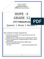 Hope - 3 Grade 12: Quarter 1 Week 3 Module 3