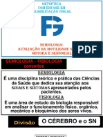 Semiologia - Avaliação Da Motilidade Ocular Motora e Sensorial PDF