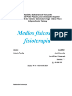 Medios Fisicos de Fisioterapia de Jose Bracovite