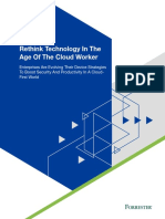 Rethink Technology in The Age of The Cloud Worker