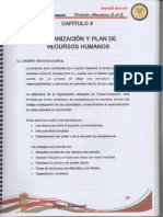 Capítulo 6 Organizacion y Plan de Recursos Humanos PDF