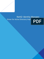 Netiq Identity Manager: Driver For Active Directory Implementation Guide