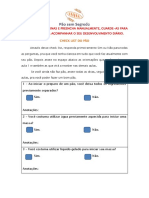 Check List Do Pão + Orientações para As Lives Do Fermento Natural