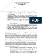 Correction Question de Synthèse Marché Du Pétrole