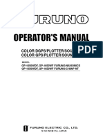 Furuno GP1650WF GP1650WDF Operator Manual PDF