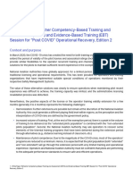 White Paper Refresher Cbta Session For Post Covid Operational Recovery PDF