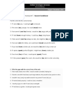 Handout - 17 - Second Conditional