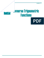 Invnerse Trignometric Functions