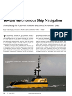 Toward Autonomous Ship Navigation: Formulating The Future of Maritime Situational Awareness Data