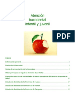 Atención Bucodental Infantil y Juvenil en Aragón 2011