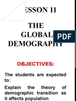 THE Global Demography Lesson 11