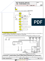 Devoir de Synthèse N°1 - Génie Électrique Four de Traitement - Bac Technique (2015-2016) MR Abdallah Raouafi