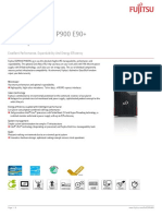 Fujitsu ESPRIMO P900 E90+ Desktop PC: Data Sheet