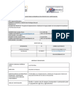 Formato de Avance Del Proyecto Comunitario Jose Felix