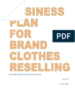 Clothing Retail Business Plan