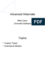 Advanced Hibernate