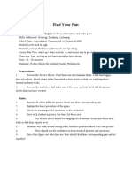 Find Your Pair: Lesson Plan Type: Warm Up / Main Activity. A Convenient Way To Get Students Into Pairs