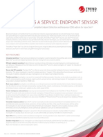 Apex One™ As A Service: Endpoint Sensor: Trend Micro