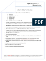 TTS Abrasive Perforating Procedure