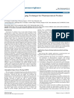 Journal of Pharmacovigilance: Spray-Drying: An Emerging Technique For Pharmaceutical Product Development