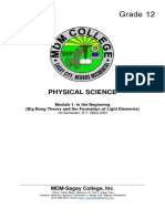 Module 1 - Physical Science