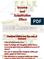 Income and Substitution Effect