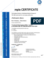 Certificate Template - FS - 61511