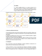 El Ensayo Argumentativo o Crítico