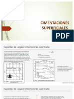 Cimentaciones Superficiales