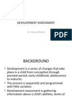 Development Assessment: Dr. Hodan Ahmed