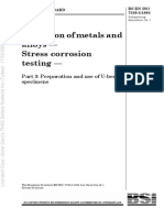 BS EN ISO 7539-3-Corrosion of Metals and Alloys-Stress Corrosion Testing-Preparation and Use of U-Bend Specimens