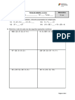 Ficha de Trabalho - Revisões