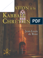 Initiation A La Kabbale Chretie - Jean-Louis DE BIASI