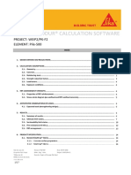 Sample Column Retrofitting