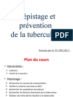 Dépistage Et Prévention de La Tuberculose Par DR Chahineze EL FEKAIR