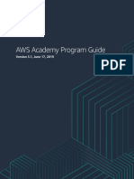 AWS Academy Program Guide: Version 3.1, June 17, 2019