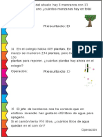 Cuadernillo Problemas Matematicos Primaria