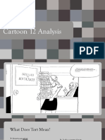 12 Cartoon Analysis