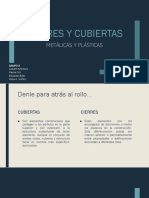 Cubiertas y Cierres Metálicos y Plásticos