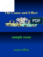 Cause and Effect Essay