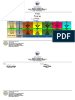 Class-Program-Grade 1