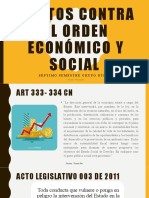 Delitos Contra El Orden Económico y Social