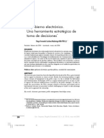 El Gobierno Electrónico. Una Herramienta Estratégica de Toma de Decisiones