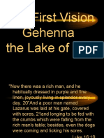 Gehenna - The Lake of Fire - Preached at Open Door Christian Fellowship February 6, 2011