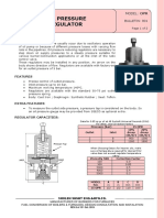 Oil Pressure Regulator: Description