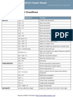 اختصارات مفاتيح PDF