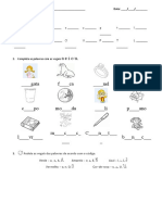 Ficha de Revisões Vogais P T L