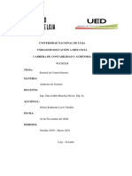 Mapa Conceptual - Sistema de Control Interno