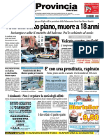 La Provincia Pavese 22 Agosto 2010