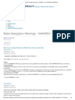 Radio Navigation Warnings - NAVAREA 1 - NAVWARNINGS in FORCE PDF